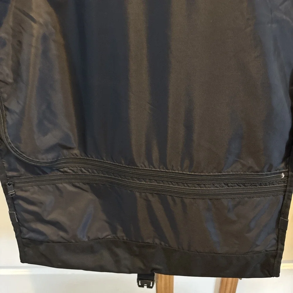 TUMI Black Ballistic Nylon Garment Bag Suiter Bi-Fold Carry-On Luggage